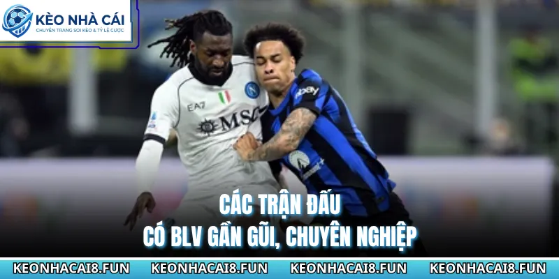 Serie A 29 Các trận đấu có BLV gần gũi, chuyên nghiệp