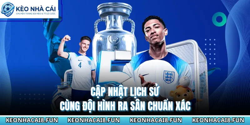 Cập nhật lịch sử cùng đội hình ra sân chuẩn xác