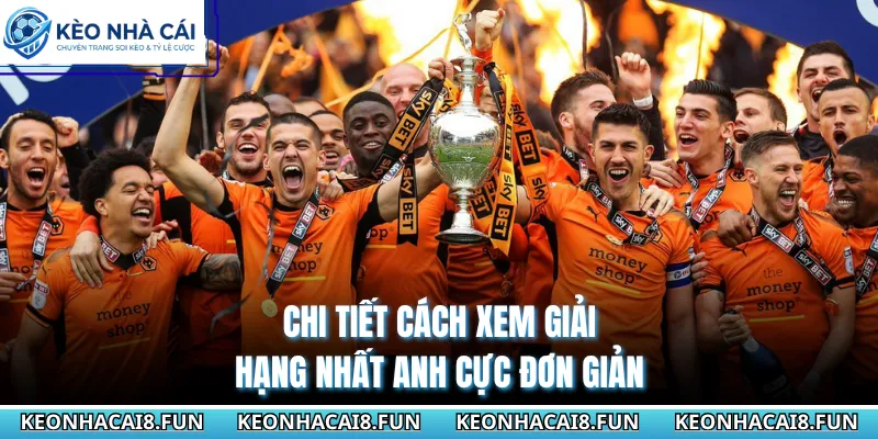 Hạng Nhất Anh 30 Chi tiết cách xem giải hạng nhất Anh cực đơn giản