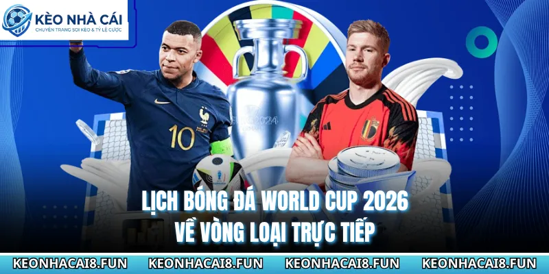 Cập Nhật Lịch Bóng Đá World Cup 2026 Chi Tiết Nhất Cho Bạn 2 Lịch bóng đá World Cup 2026 về vòng loại trực tiếp