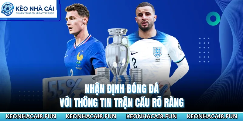 Nhận định bóng đá với thông tin trận cầu rõ ràng
