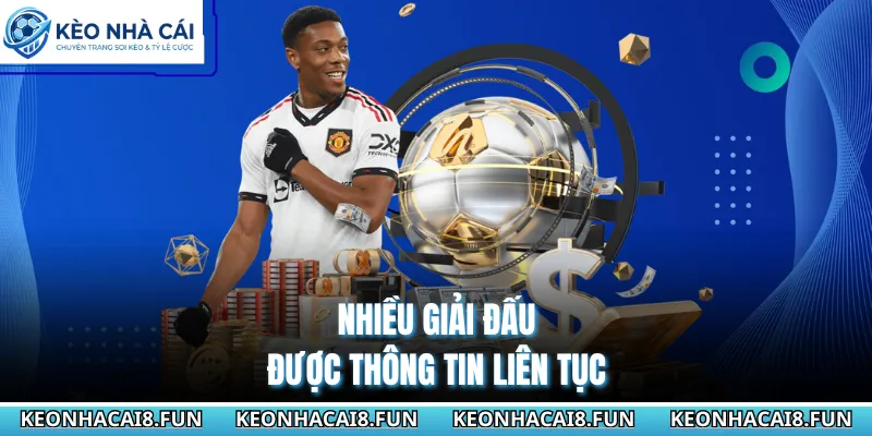 Livescore 29 Nhiều giải đấu được thông tin liên tục