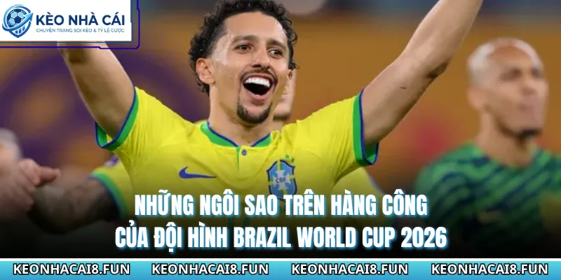 Đội Hình Brazil World Cup 2026 - Những Ngôi Sao Bóng Đá 2 Những ngôi sao trên hàng công của đội hình Brazil World Cup 2026