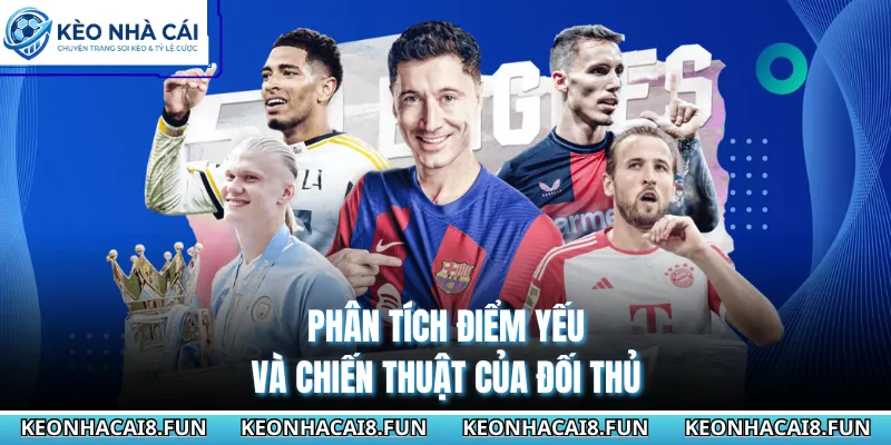 Phân tích điểm yếu và chiến thuật của đối thủ 