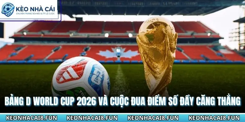 Bảng D World Cup 2026