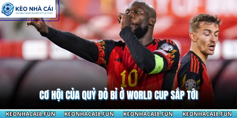 Cơ hội của Quỷ đỏ Bỉ ở World Cup sắp tới