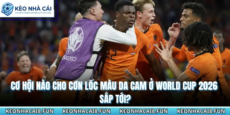 Cơ hội nào cho Cơn lốc màu da cam ở World cup 2026 sắp tới?