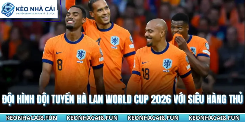 Đội hình đội tuyển Hà Lan World cup 2026 với siêu hàng thủ