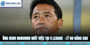 Ông Ueno Nobuhiro mất việc tại V.League