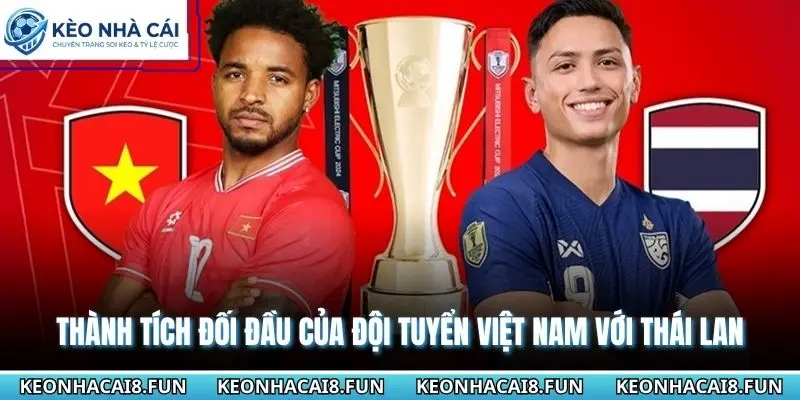Thành tích đối đầu của đội tuyển Việt Nam với Thái Lan