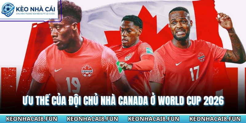 Bảng B World Cup 2026 - Nhận Định Tương Quan Lực Lượng 1 Ưu thế của đội chủ nhà Canada ở World Cup 2026