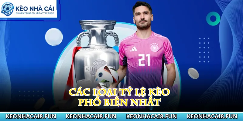 Kèo nhà cái 173 Các loại tỷ lệ kèo phổ biến nhất